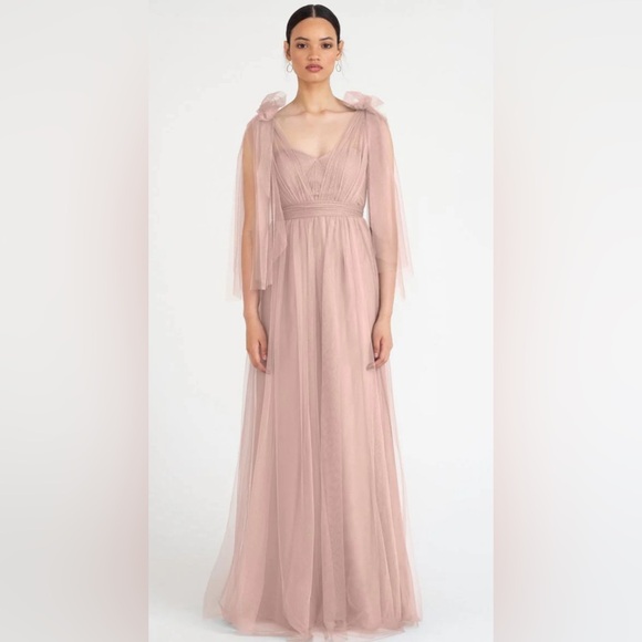 Jenny Yoo Annabelle Dress in Whipped Apricot